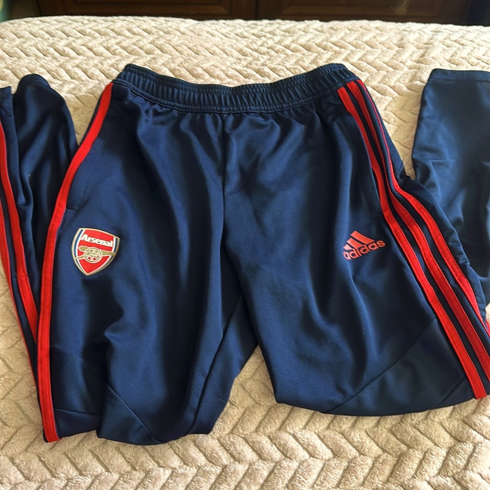 Adidas Arsenal athletic pants.
